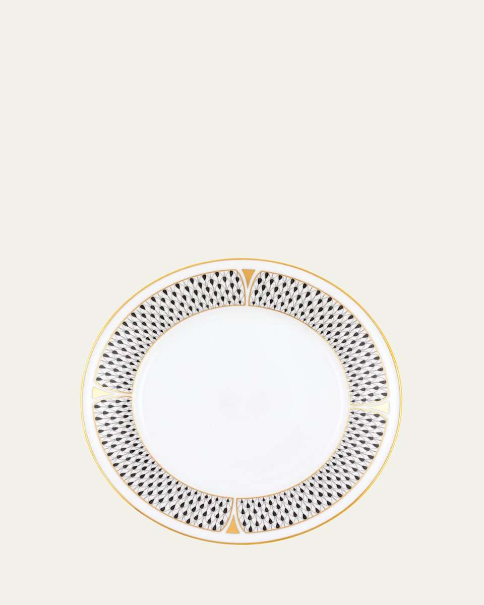 Patterned Salad Plate